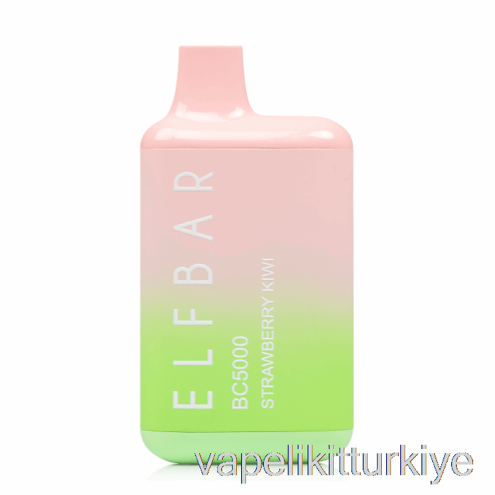 Vape Likit Bc5000 %0 Sıfır Nikotin Tek Kullanımlık çilek Kivi
